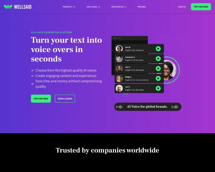 WellSaid Labs