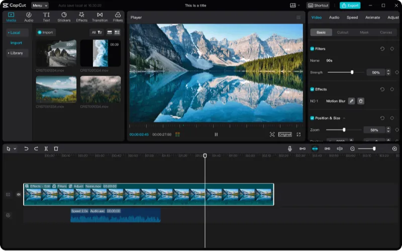Removing the CapCut Ending Screen